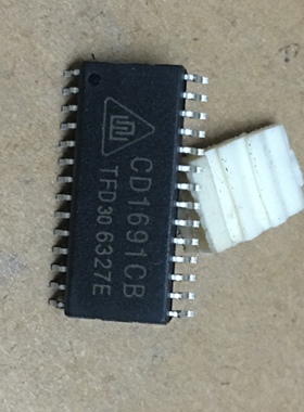 全新 CD1691CB 单片FM/AM调频调幅收音机芯片 华晶SOP-28直拍