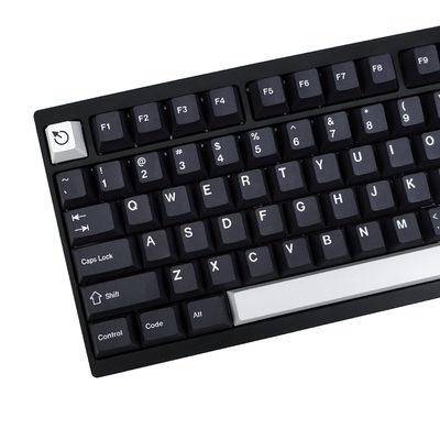 GMK Wob键帽简黑PBT五面热升华工艺CHERRY原厂高度机械键盘客制化