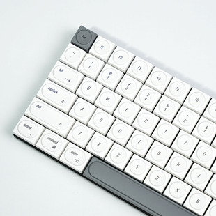 积木玩具简约键帽mac苹果风全套矮轴键帽圆点路透社风格 PBT热升华