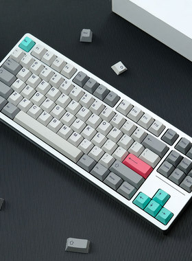 GMK Modern Dolch Light摩登豆键帽浅笑PBT热升华原厂高度大全套