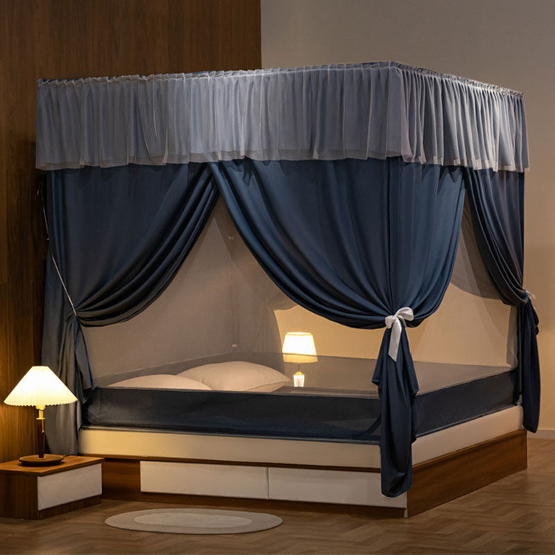 高级防摔儿童坐床式蚊帐家用卧室床帘防尘遮光床幔宝宝防掉床笠款,床上用品,蚊帐,淘宝优惠券,粉丝福利购,淘宝优惠卷