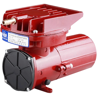 森森无油永磁直流氧气泵运输车载电瓶增氧泵大功率卖鱼打氧机12V