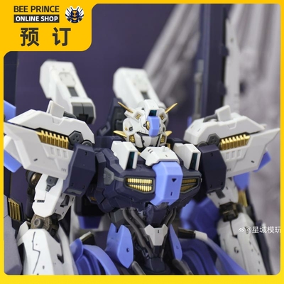 新款星域模玩 1/100 阿斯加德 拼G装模型 金骨架 RASAD机甲手办国