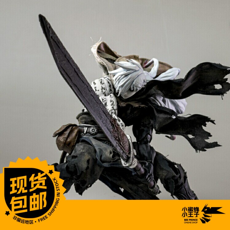 现货 蚀刻人型 1/12 毒巫 张青 书法版 可动人偶 手办 摆件