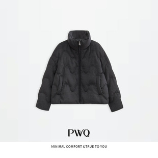 【轻盈锁温】羽绒服95鹅绒高领长袖拉链短外套XSZS-25122015-DY