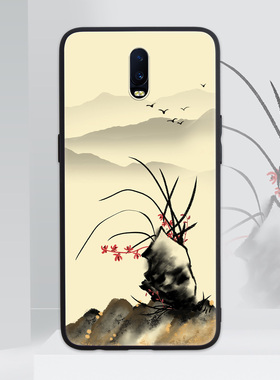 古风兰花适用小米9/10/11/12/13手机壳中国风xiaomi12pro/13ultra花note2保护壳max2/3硅胶防摔软壳8se/9se女