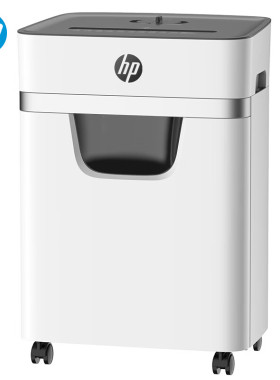 HP惠普多功能碎纸机W2008MC专业销毁粉碎机单次8张20L 5级保密