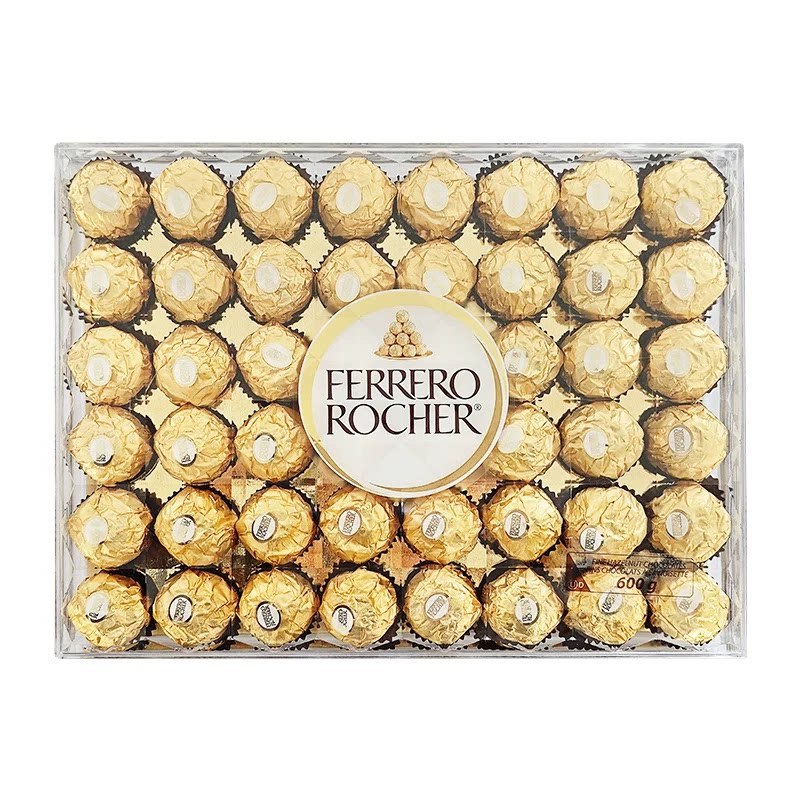 正意大利费列罗巧克力T48粒钻石水礼盒装榛果仁送女友礼物喜糖礼