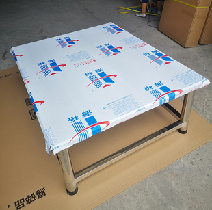 新款不锈钢方桌子独特斜边设计工作台优质加厚家用吃饭四方桌餐桌