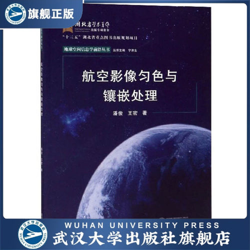【旗舰正版 现货速发】航空影像匀色与镶嵌处理9787307205581潘俊