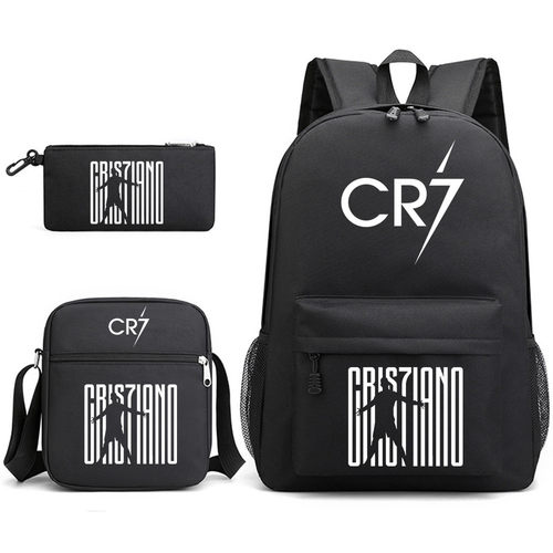 CR7书包双肩包帆布包大容量