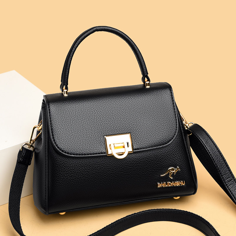 包包女士2025新款手提包真皮斜挎包轻奢小众高级感单肩包女大容量