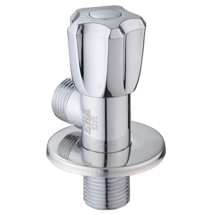 公元角阀冷热水止水阀开关热水器全铜三角阀家用加厚黄铜角阀