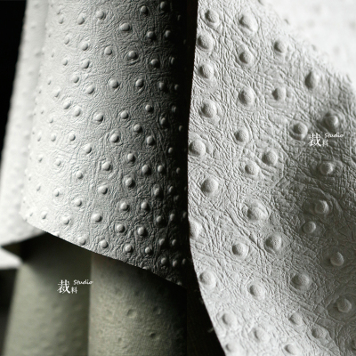 服装颗粒立体肌理厚面料人造皮革