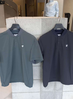 韩国代购southcape高尔夫26年春夏防水弹力宽松商务运动短袖T恤男