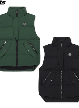 韩国代购CRAIG KARL高尔夫25冬防风保暖抗寒运动夹棉马甲外套男式