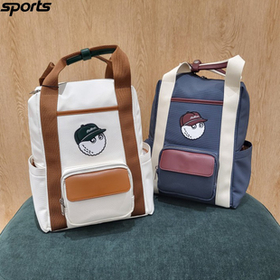 韩国代购malbon高尔夫配饰25初秋女户外休闲便携手拿包双肩背包