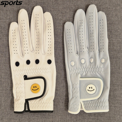 韩国代购PEARLY GATES高尔夫配饰25早春女子GOLF孔眼透气单手手套