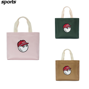 韩国代购 GOLF标志简约百搭小手提包 MALBON高尔夫配饰25春男女同款