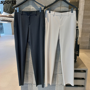 韩国代购southcape高尔夫26年春简约弹力商务运动户外直筒长裤男