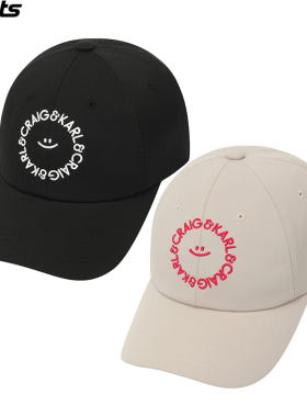 韩国代购CRAIG KARL高尔夫26年春宽檐遮阳帽防晒运动户外女棒球帽