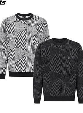 韩国代购st andrews高尔夫球服25秋冬男柔软保暖防风圆领针织衫