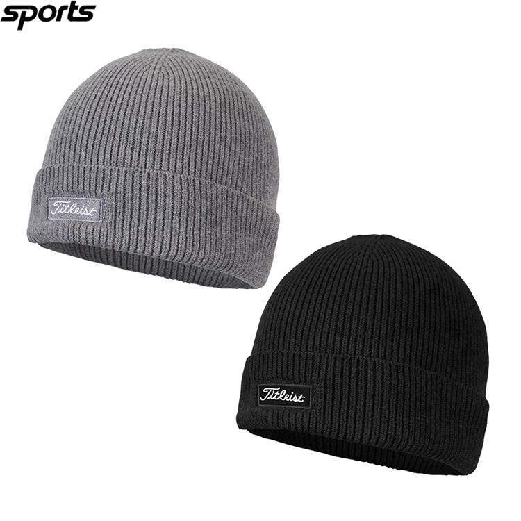 韩国代购titleist高尔夫25冬保暖弹力运动户外针织帽男球帽毛线帽