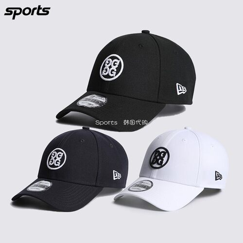 韩国代购GFORE高尔夫26秋舒适透气宽檐遮阳帽运动户外男女棒球帽