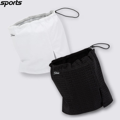 韩国代购titleist高尔夫25秋冬防风保暖运动户外加绒围巾围脖男女