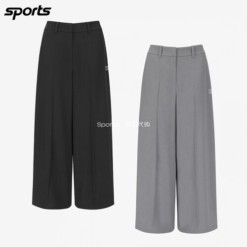 韩国代购southcape高尔夫26初秋冷感宽松防紫外线运动阔腿长裤女