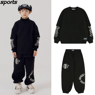 套装 SEPTEMBER高尔夫25冬保暖加绒运动儿童卫衣卫裤 VIA 韩国代购