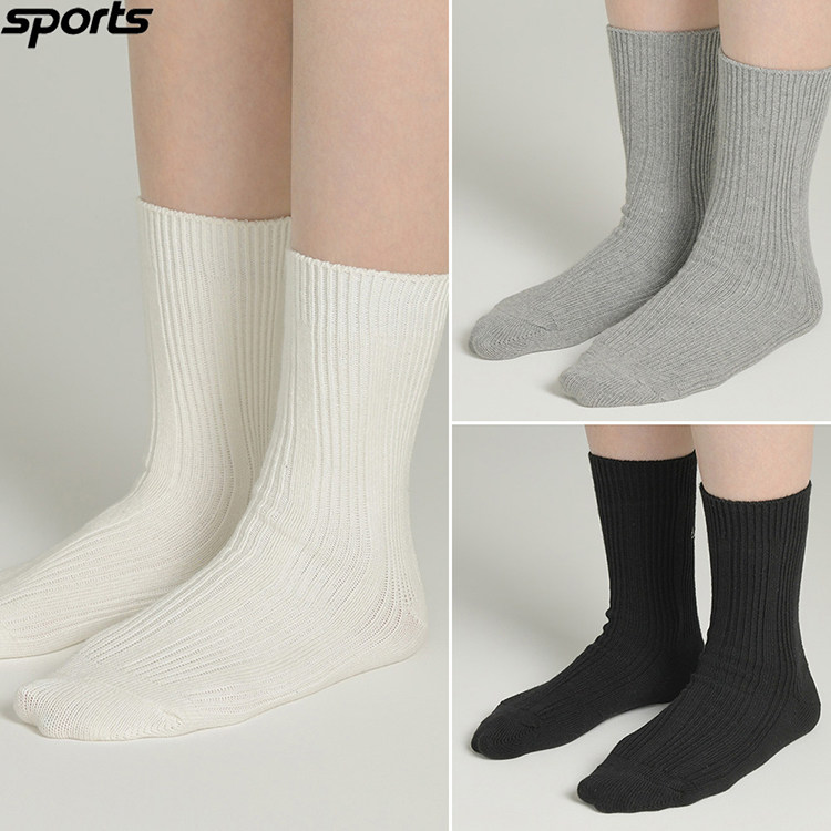 韩国代购DOUBLE FLAG高尔夫配饰25秋简约纯色吸汗运动短筒女球袜