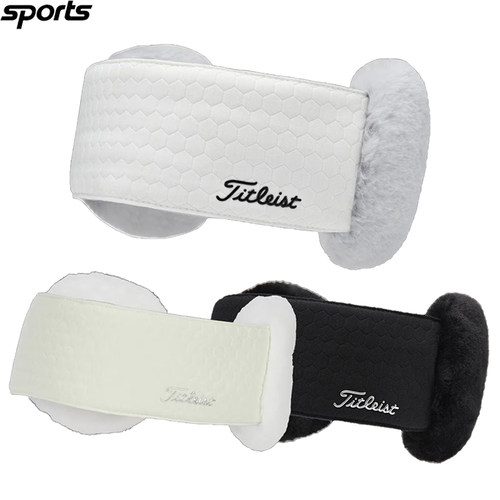韩国代购titleist高尔夫25冬抓绒保暖毛绒护耳运动户外耳罩耳包女