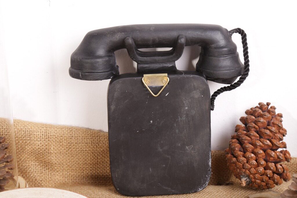 모델 바 스타일 가정 장식 복고풍 오래된 공예 장식품 벽걸이 형 전화 가게 가구