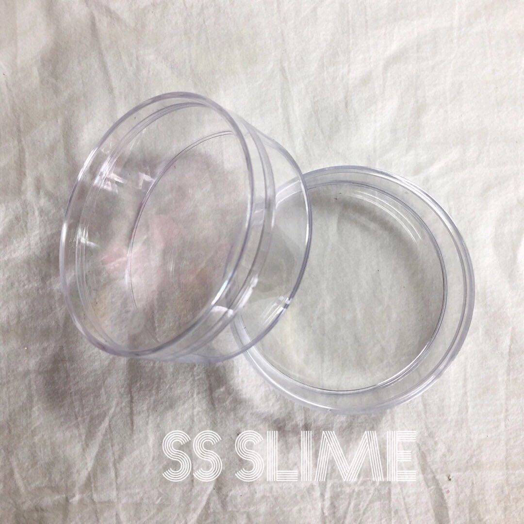 史莱姆快手美拍同款pp盒透明盒水晶盒收纳盒100ml