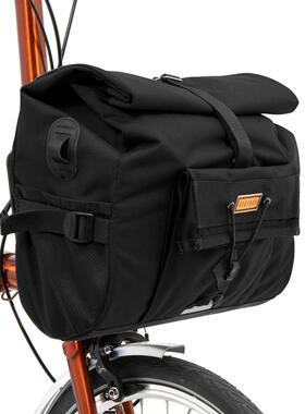 Restrap CITY LOADER黑色小布折叠自行车头大容量通勤车载包驮包