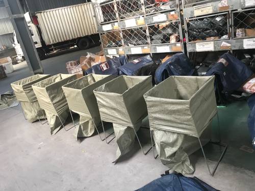 快递打包口器分拣装货中转架子