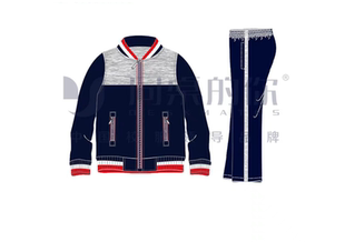 现货（徐州市第三中学）春秋运动装校服套装棒球服初中生上衣裤子