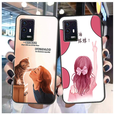 适用于中兴A31 PRO手机壳axon31pro防摔保护套个性软卡通情侣定制