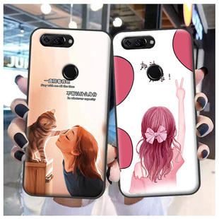 适用于中兴V9手机壳ZTE Blade V9保护套V0900软胶时尚女彩绘定制