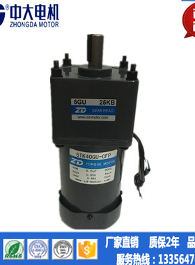 220V堵转力矩电机5TK40GU-CFP/5GU18KB绣花机专用力矩张力马达40W