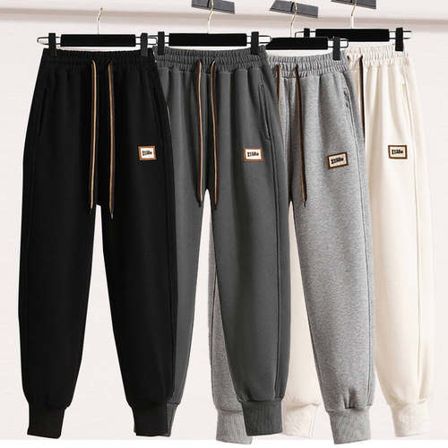 儿童女裤子春秋男中大童运动卫裤