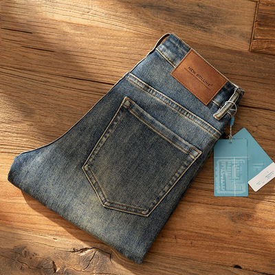 高级牛仔裤男款春夏季新款弹力