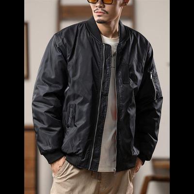 美式飞行员夹克男秋冬季加