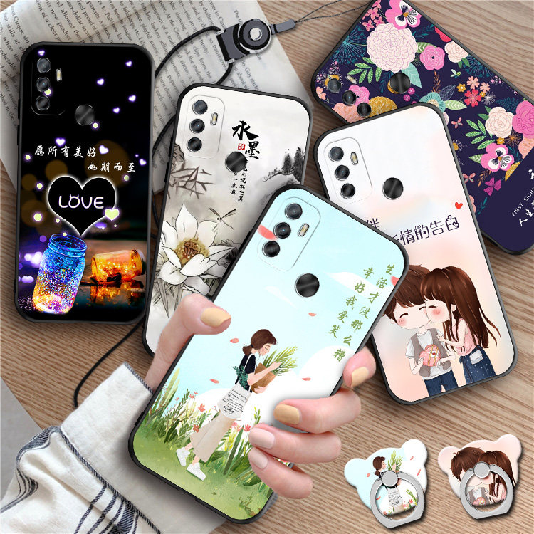OPPOA32手机壳0pp0a32防摔手机套a32女oppoa32磨砂a32创意0ppoa32学生少女款PDVM00网红0ppa32男款6.5寸硅胶