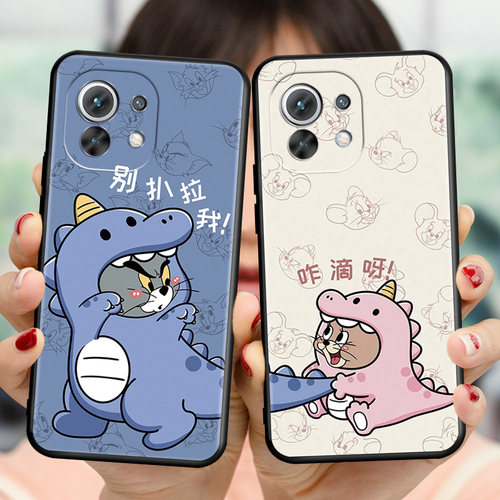 适用小米11防摔手机壳m2011k2c卡通可爱xiaomi11全包保护套mi11创意个性ml11软硅胶外壳xiaomi11新款文字简约