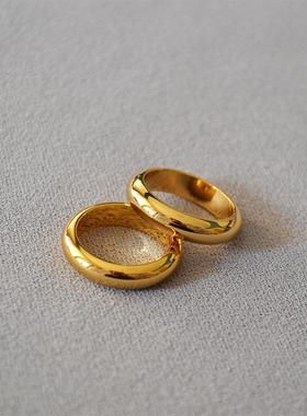欧美小众设计时尚简约光圈戒指