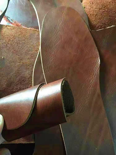 复古风变色100％头层牛皮鞋垫