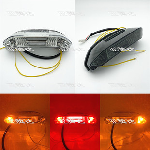 适用本田CBR600RR F5 13-15-16-17-21年改装LED后尾灯 后刹车灯