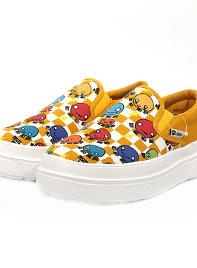 专柜玛丽正品22春夏新款帆布鞋女鞋卡通乐福鞋一脚蹬休闲鞋82272W